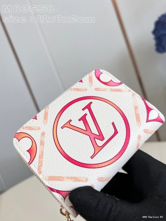 Aaa replica bags LOUIS VUITTON SLENDER WALLET-11*8.5*2CM 0825